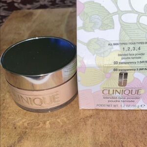 Clinique NIB Blended Loose Face Powder TRANSPARENCY 3